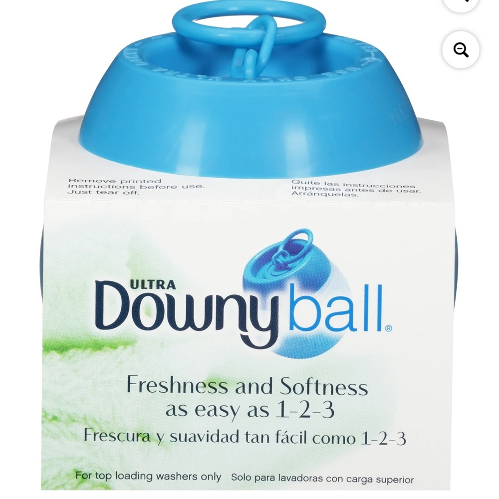 Downy Liquid Fabric Softener Dispenser Ball for Laundry, 1 Count